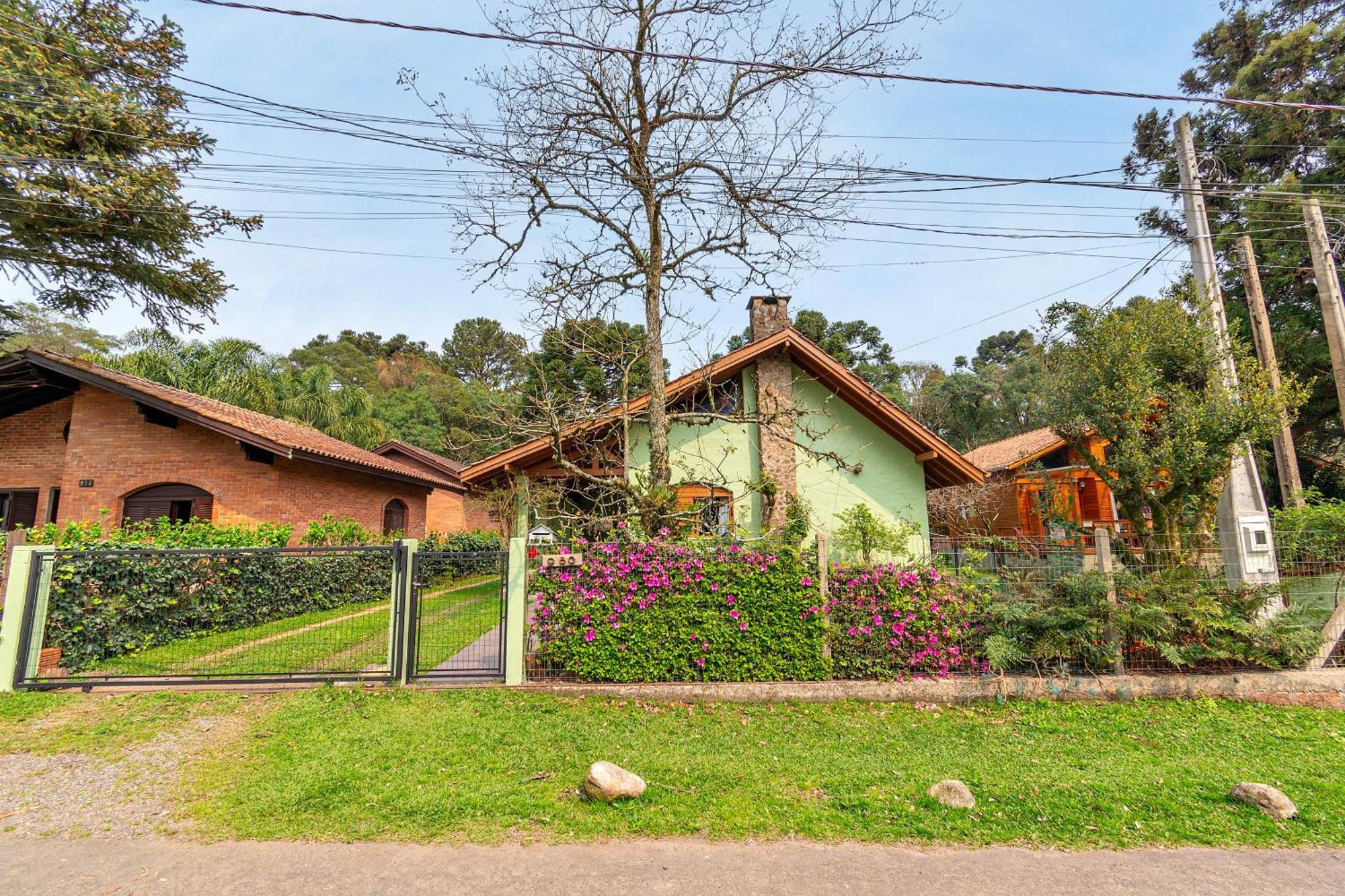 Linda Casa 5 Quartos No Lago Negro Villa Gramado Bagian luar foto